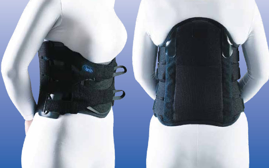 Oasis LP Lumbosacral Orthosis LSO Back Brace